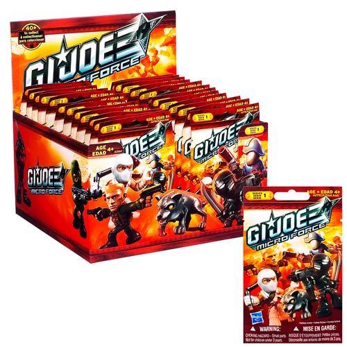 G.I. Joe Micro Force Blind Bags Series 1 Case
