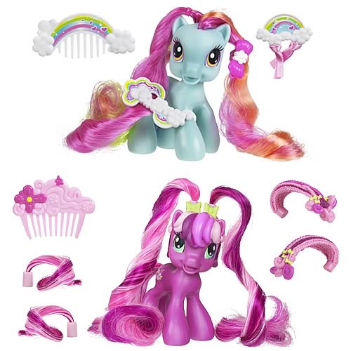 My Little Pony Super Long Hair Ponies Wave 1, My Little Pony, Mini-Figures, Hasbro