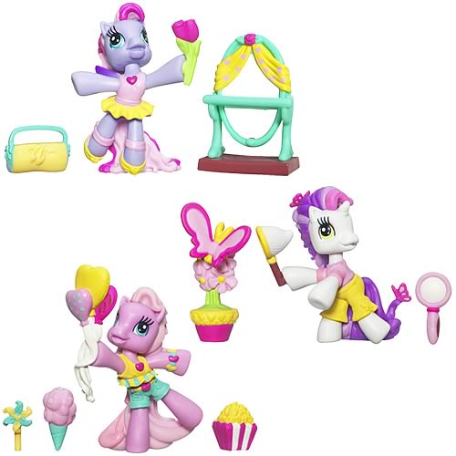 My Little Pony Ponyville Figures Wave 1, My Little Pony, Mini-Figures, Hasbro