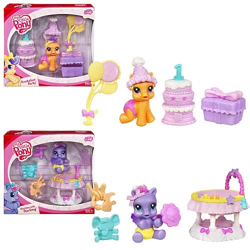 My Little Pony Newborn Cuties Theme Packs, My Little Pony, Mini-Figures, Hasbro