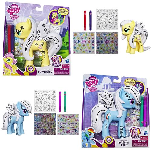 My Little Pony Crystal Design-A-Pony Wave 1 Set