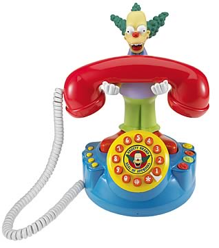10 1/2-Inch Simpsons Prankster Phone