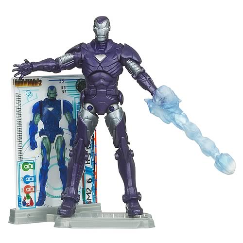 Iron Man Arctic Armor Comic Book Action Figure