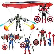 Captain America Movie Deluxe Figures Wave 2 Revision 3