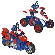 Captain America Movie Cruisers Vehicles Wave 1 Set