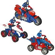 Captain America Movie Cruisers Vehicles Wave 2 Set
