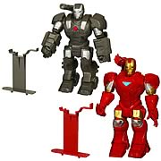 Iron Man Armor Chargers Robot Action Figures Wave 1