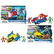Marvel Super Hero Adventures Deluxe Vehicles Wave 1