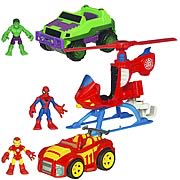 Marvel Super Hero Adventures Vehicles Wave 1