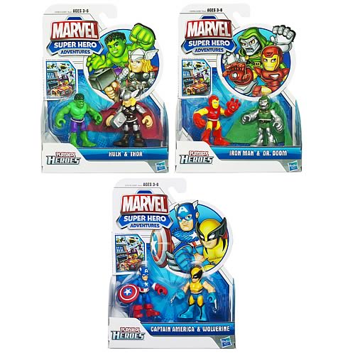 Marvel Super Hero Adventures Figure 2-Packs Wave 2 Rev. 2