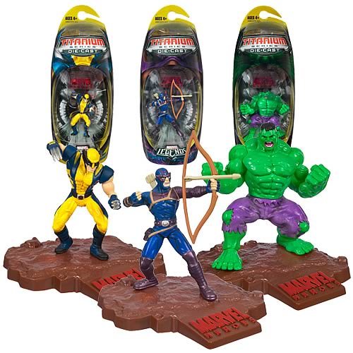 Marvel Titanium Series Micro Figures Wave 5 Set