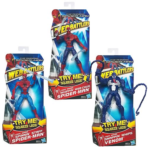 Amazing Spider-Man Web Battlers Action Figures Wave 2