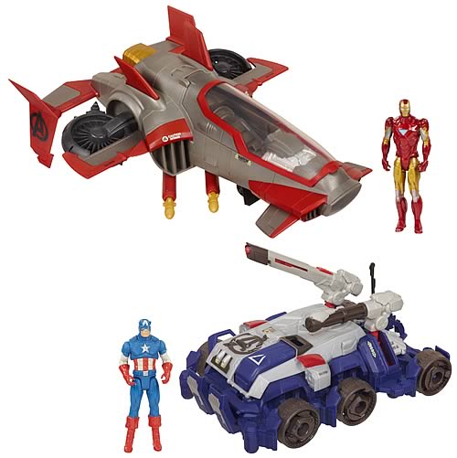 Avengers Movie Stark Tek Battle Vehicles Wave 1