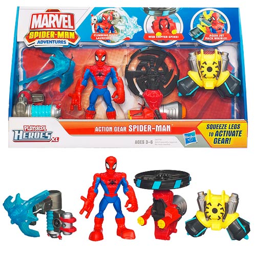 Spider-Man Adventures Action Gear Figure
