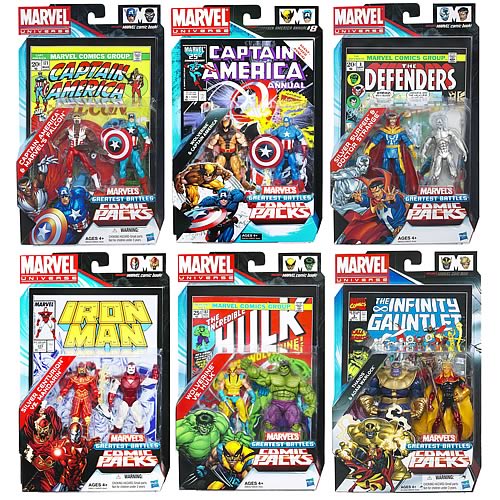 Marvel Universe Figures Comic Packs Greatest Battles Wave 2