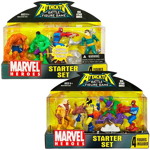 Marvel Universe Attacktix Starter Set Wave 2