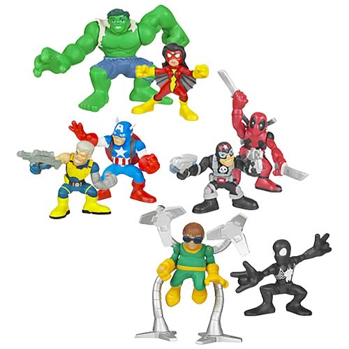 Marvel Heroes Superhero Squad Wave 6 Set