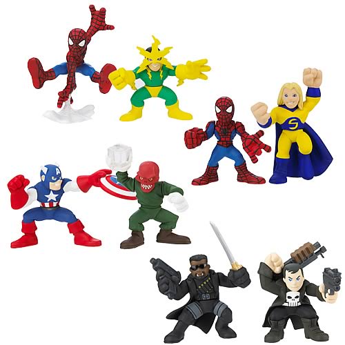 Marvel Heroes Superhero Squad Wave 9 Set