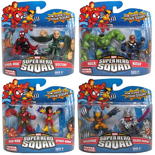 Marvel Heroes Superhero Squad Wave 15, Marvel, Mini-Figures, Hasbro