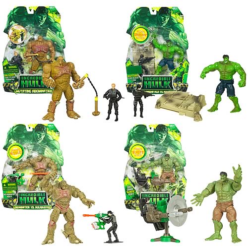 Incredible Hulk Deluxe Movie Action Figures Wave 3 Rev. 1