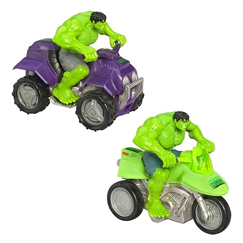 Incredible Hulk Zoom 'N Go Vehicles Wave 1