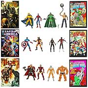 Marvel Universe Action Figure Comic Packs Wave 7 Revision 2