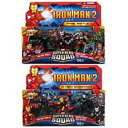 Iron Man 2 Movie Superhero Squad 3-Packs Wave 2 Set