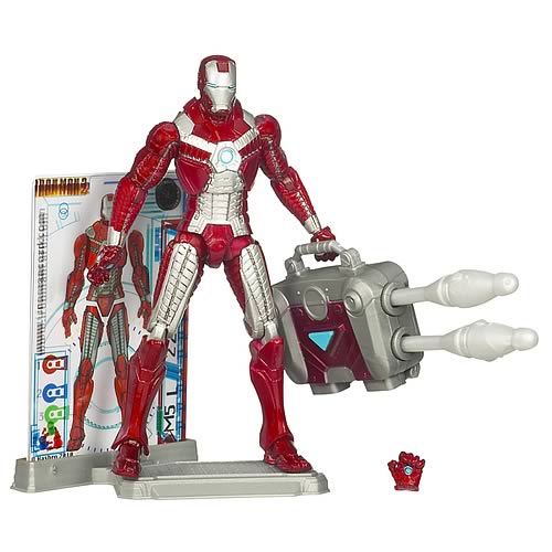 Iron Man 2 Movie Mark V Suitcase Armor Action Figure