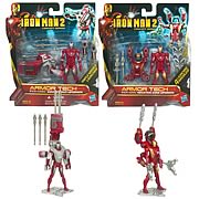 Iron Man 2 Armor Tech Deluxe Action Figures Wave 1