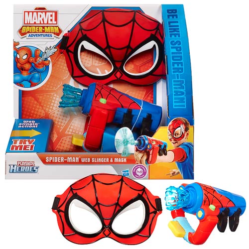 Spider-Man Adventures Web Slinger and Mask Set