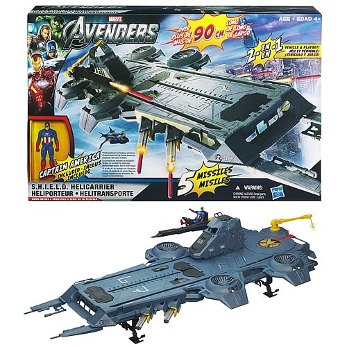 Avengers Movie Series SHIELD Helicarrier Playset