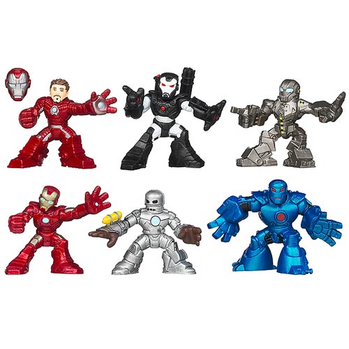 Iron Man 3 Superhero Squad Movie Figures Wave 1 Set