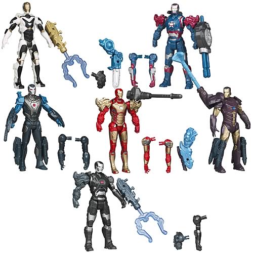 Iron Man Movie 3 Assemblers Action Figures Wave 1