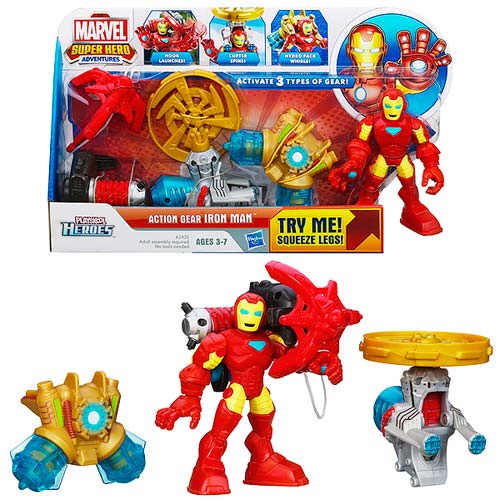 Playskool Action Gear Iron Man Action Figure