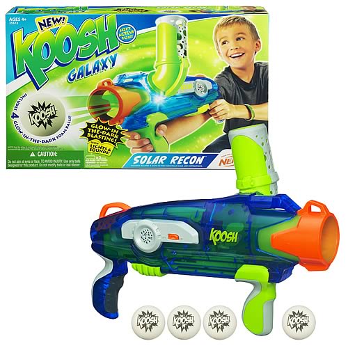 Koosh Galaxy Solar Recon Glow-In-The-Dark Ball Launcher