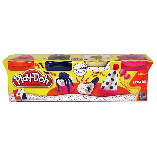 Play-Doh Birthday Colors 4-Pack