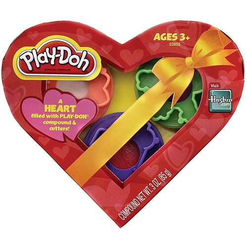 Play-Doh Valentines Heart Box