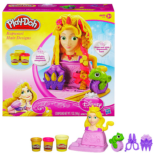 Play-Doh Disney Tangled Rapunzel Hair Designs