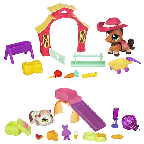 Littlest Pet Shop Walking Pets Theme Packs Wave 2 Set