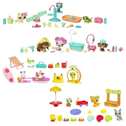 Littlest Pet Shop Playpacks Wave 3, Littlest Pet Shop, Mini-Figures, Hasbro
