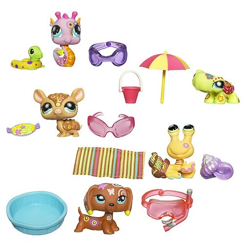 Littlest Pet Shop Postcard Pets Wave 2, Littlest Pet Shop, Mini-Figures, HASBRO