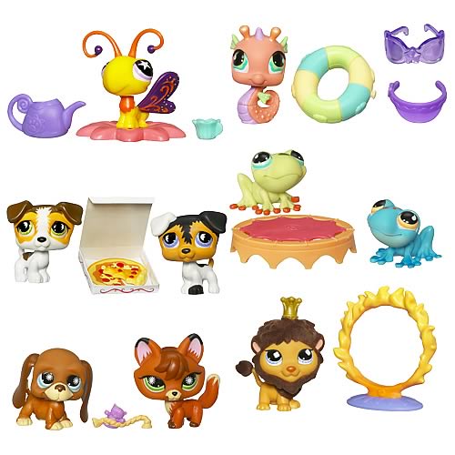 Littlest Pet Shop Collectible Figures Wave 1 Revision 1, Littlest Pet Shop, Mini-Figures, Hasbro