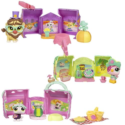 Littlest Pet Shop On The Go Pet Carriers Wave 3 Set