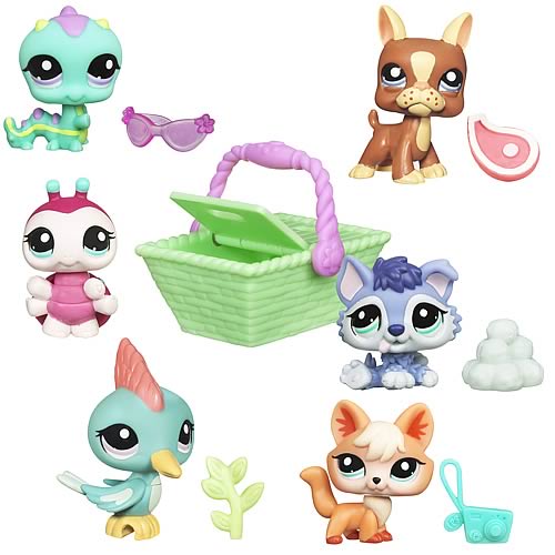 Littlest Pet Shop Get The Pets 2011 Wave 1 Set