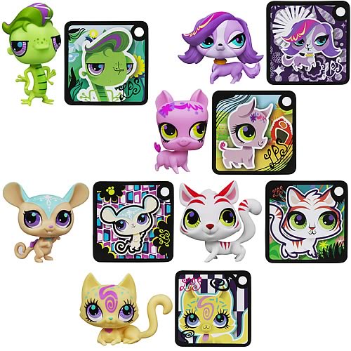 Littlest Pet Shop Get The Pets 2013 Wave 1 Set