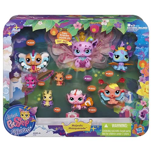 Littlest Pet Shop Majestic Masquerade Pets Collection Pack