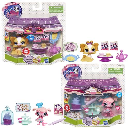 Littlest Pet Shop Push and Play Packs Wave 1 Set