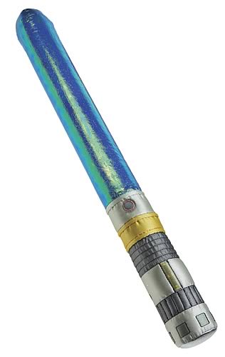 Star Wars Playskool Jedi Force Blue Plush Lightsaber