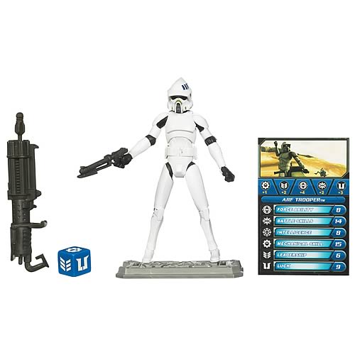 Star Wars Clone Wars White ARF Trooper Action Figure