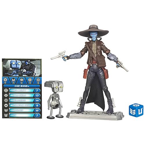 Star Wars Clone Wars Cad Bane and Todo 360 Action Figure
